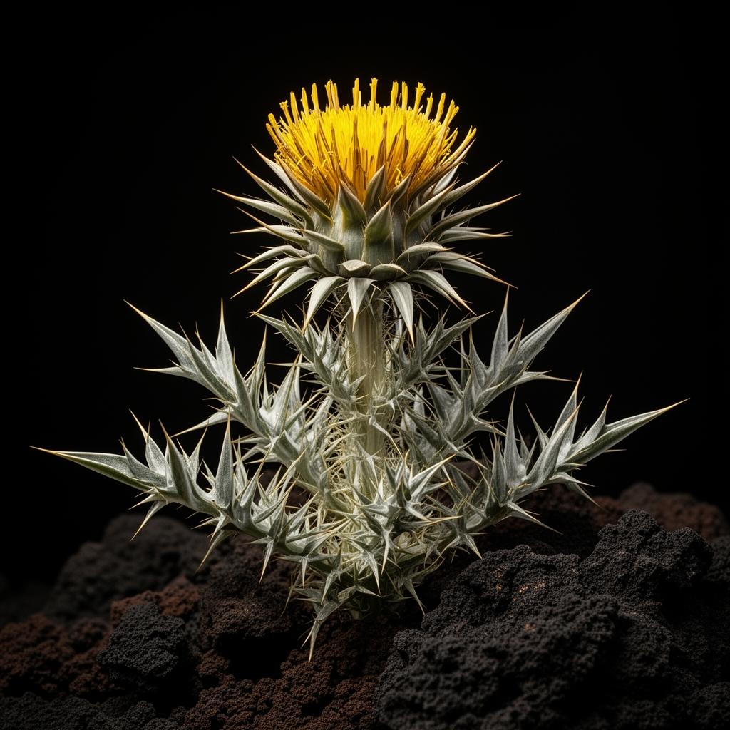 Carlina xeranthemoides — planta botánica